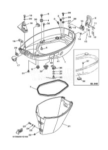 FT50C drawing BOTTOM-COWLING