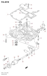 DF115T From 11502F-010001 (E03)  2010 drawing ENGINE HOLDER (K6,K7,K8,K9,K10,011)