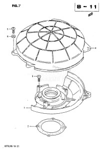 DT85 From 8501-614766 ()  1986 drawing OIL SEAL HOUSING