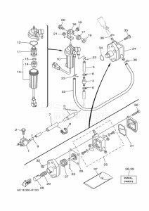 F50HETL drawing CARBURETOR