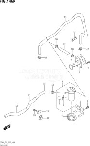 05003F-210001 (2012) 50hp E01-Gen. Export 1 (DF50AT  DF50ATH) DF50A drawing FUEL PUMP (DF60ATH:E01)