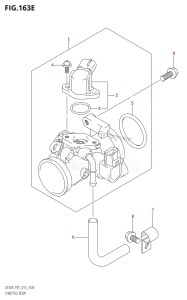 DF9.9B From 00995F-240001 (E03)  2022 drawing THROTTLE BODY (DF20A:P01)