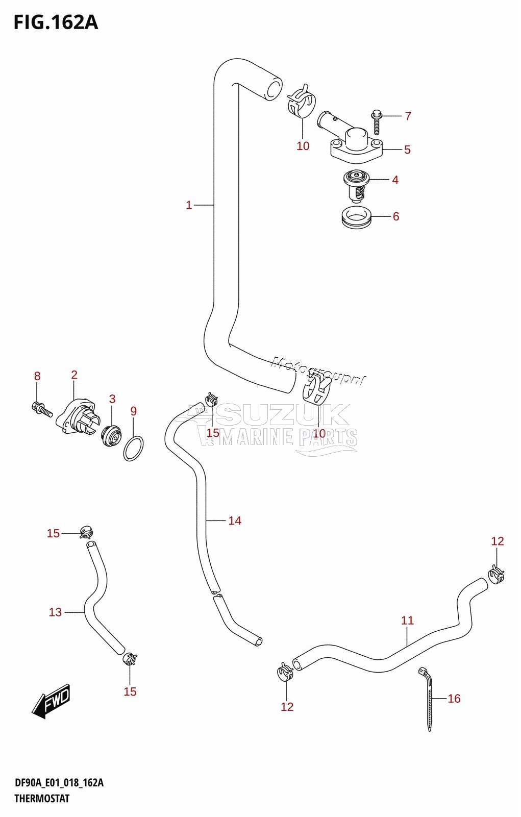 THERMOSTAT (DF70A,DF90A,DF100B)