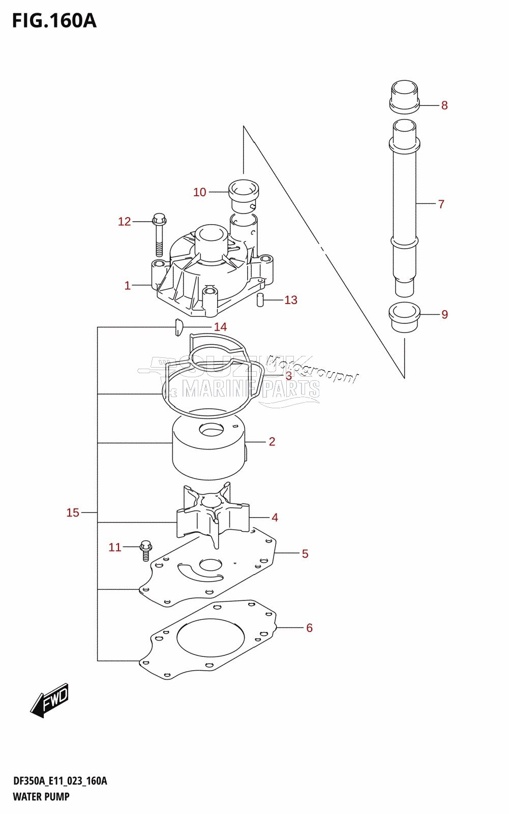 WATER PUMP (020,021,022)