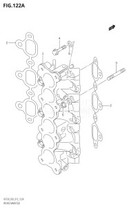 22503F-210001 (2012) 225hp E03-USA (DF225T) DF225T drawing INTAKE MANIFOLD