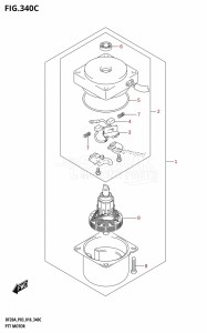 DF20A From 02002F-610001 (P03)  2016 drawing PTT MOTOR (DF15ATH:P03)