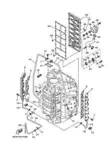 LZ300A drawing CYLINDER-AND-CRANKCASE-3