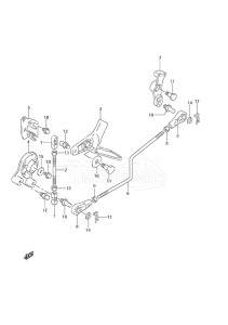 DF 30 drawing Throttle Control Non-Remote Control