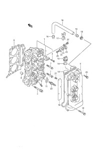 DF 40 drawing Cylinder Head