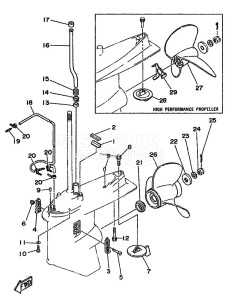 175B drawing PROPELLER-HOUSING-AND-TRANSMISSION-2