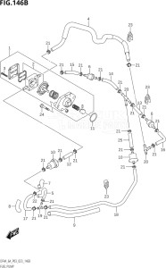 00603F-340001 (2023) 6hp P03-U.S.A (DF6A) DF6A drawing FUEL PUMP (DF6A)