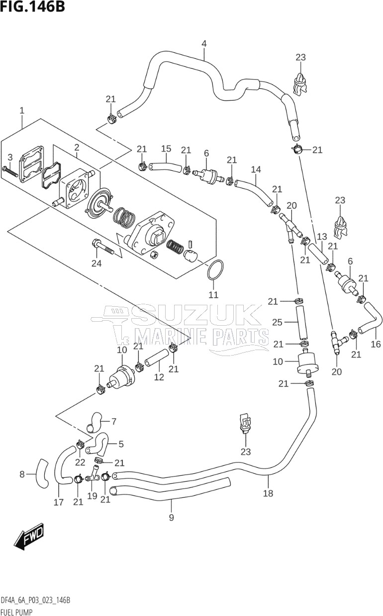 FUEL PUMP (DF6A)