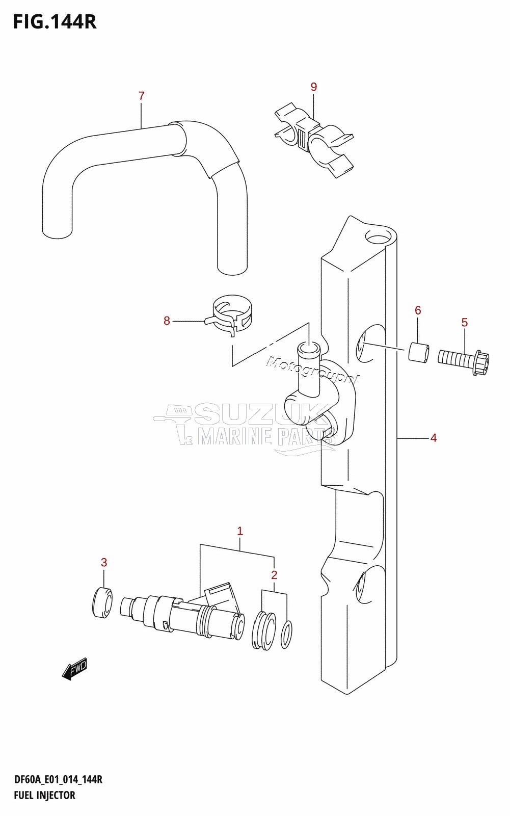 FUEL INJECTOR (DF60AVT:E01)