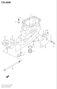 09001F-421001 (2004) 90hp E03-USA (DF90TK4) DF90 drawing DRIVE SHAFT HOUSING (DF115T:E03)