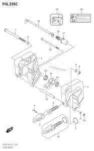 DF9.9A From 00994F-710001 (P03)  2017 drawing CLAMP BRACKET (DF9.9A:P03)