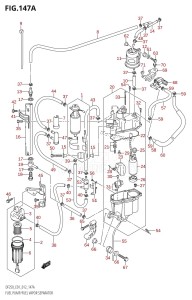 DF200Z From 20002Z-210001 (E01 E40)  2012 drawing FUEL PUMP /​ FUEL VAPOR SEPARATOR (DF200T:E01)