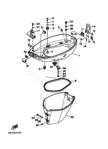 F50A drawing BOTTOM-COWLING