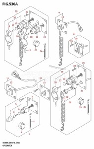 DF200AZ From 20003Z-510001 (E01 E40)  2015 drawing OPT:SWITCH
