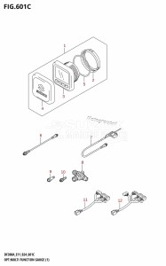 DF250ATSS From 25001N-440001 (E03)  2024 drawing OPT:MULTI FUNCTION GAUGE (1) (E40)