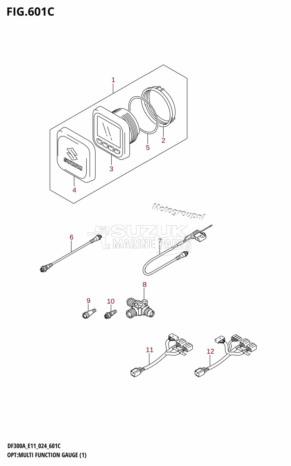 OPT:MULTI FUNCTION GAUGE (1) (E40)