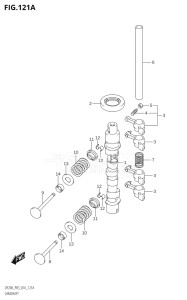 01504F-610001 (2016) 15hp P03-U.S.A (DF15A  DF15ATH) DF15A drawing CAMSHAFT (DF9.9B:P03)