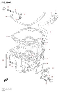 DF150AP From 15003P-810001 (E03)  2018 drawing OIL PAN