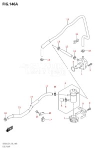 05004F-610001 (2016) 50hp E01-Gen. Export 1 (DF50AVT  DF50AVTH) DF50A drawing FUEL PUMP