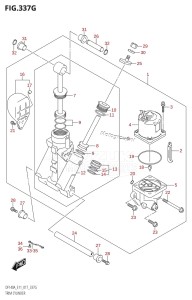 DF115A From 11503F-710001 (E11 E40)  2017 drawing TRIM CYLINDER (DF140AT:E40)