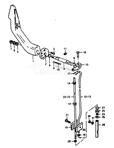 DT9 From F-10001 ()  1985 drawing CLUTCH