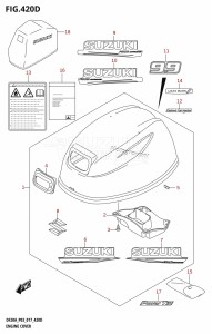 DF20A From 02002F-710001 (P03)  2017 drawing ENGINE COVER (DF9.9BTH:P03)