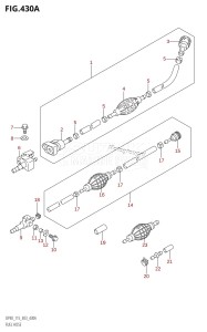 DF115T From 11501F-371001 (E03)  2003 drawing FUEL HOSE