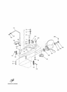 F100BETX drawing PROPELLER-HOUSING-AND-TRANSMISSION-2