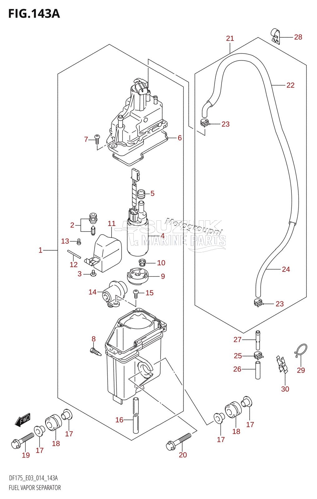 FUEL VAPOR SEPARATOR