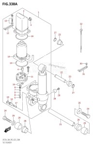 DF25A From 02504F-240001 (P03)  2022 drawing TILT CYLINDER (DF25AT,DF25ATH,DF30AT,DF30ATH)