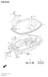 DF4A From 00403F-040001 (P01)  2020 drawing LOWER COVER (DF4A)