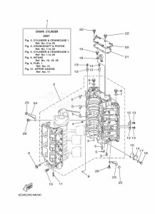 150AETX drawing CYLINDER--CRANKCASE-1