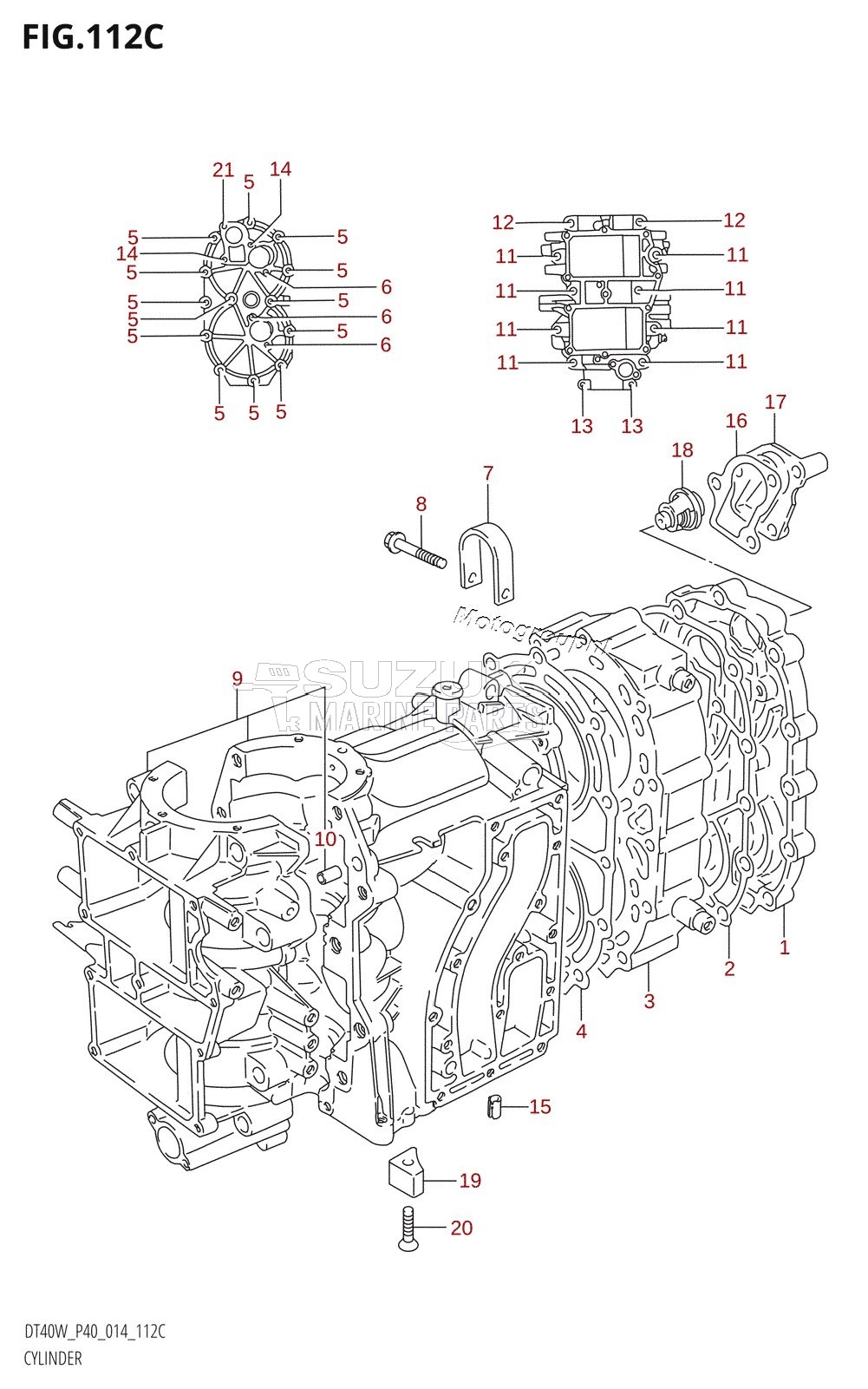 CYLINDER (DT40WR:P40)