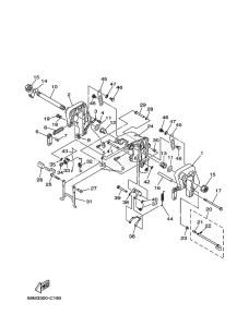 F15AEL drawing FRONT-FAIRING-BRACKET