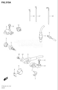 14003Z-610001 (2016) 140hp E01-Gen. Export 1 (DF140AZ) DF140AZ drawing SENSOR (DF100AT:E01)