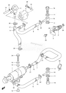 DT115 From 11502-709019 ()  1987 drawing FUEL INJECTOR (DT115S /​ DT140EPI)