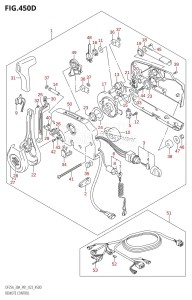 DF30A From 03003F-140001 (P01)  2021 drawing REMOTE CONTROL ((DF25AT,DF30AT):(022,023))