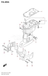 DF25A From 02504F-140001 (P01)  2021 drawing DRIVE SHAFT HOUSING (DF25A,DF25AR,DF30AR)