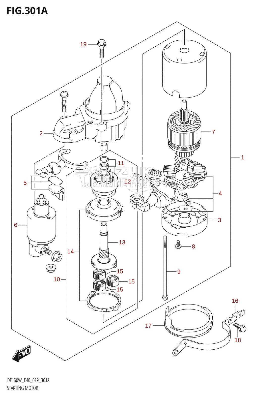 STARTING MOTOR