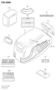 DT9.9 From 00993-421001 (E01 E13 E40)  2004 drawing ENGINE COVER (K1)