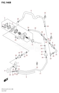 DF4A From 00403F-340001 (P01)  2023 drawing FUEL PUMP (DF5A,DF6A)