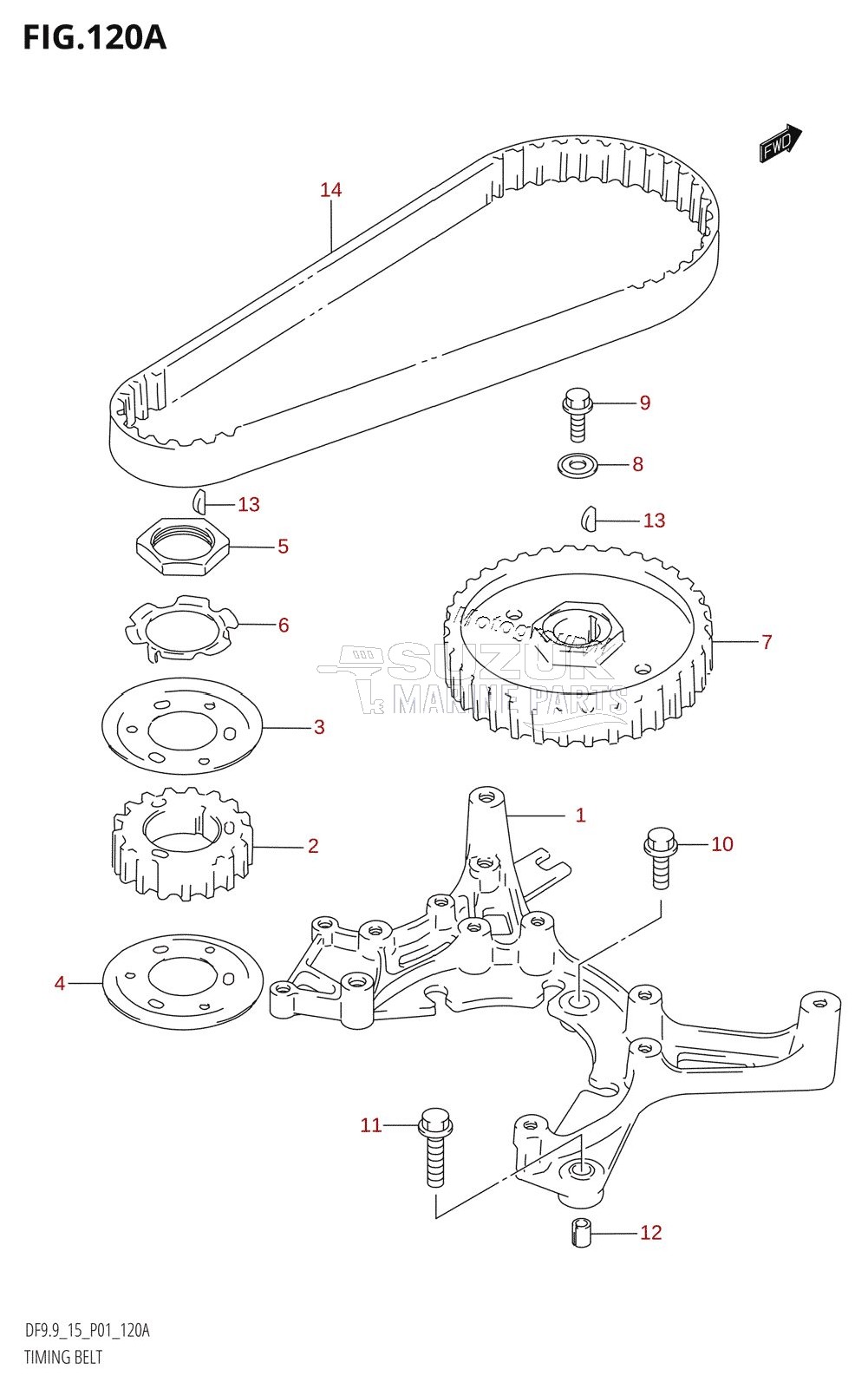 TIMING BELT (K4)