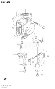 14003F-310001 (2013) 140hp E03-USA (DF140AT) DF140A drawing THROTTLE BODY