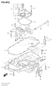 DF175TG From 17502F-610001 (E01 E40)  2016 drawing ENGINE HOLDER (DF175T:E01)