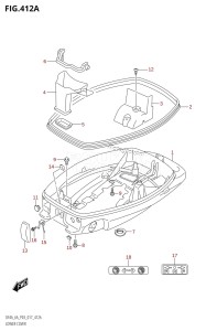 DF4A From 00403F-710001 (P03)  2017 drawing LOWER COVER (DF4A:P03)