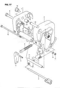 DT8C From 00802-903537 ()  1989 drawing CLAMP BRACKET